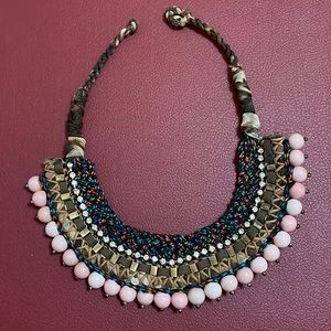 Zara statement necklace